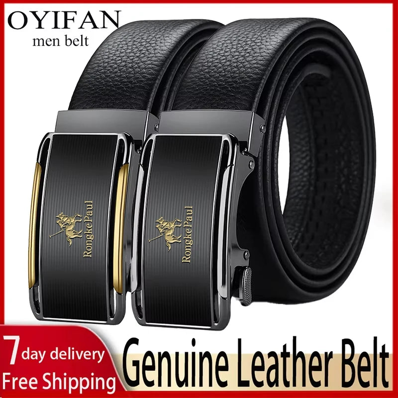 OYIFAN Men Belt Genuine