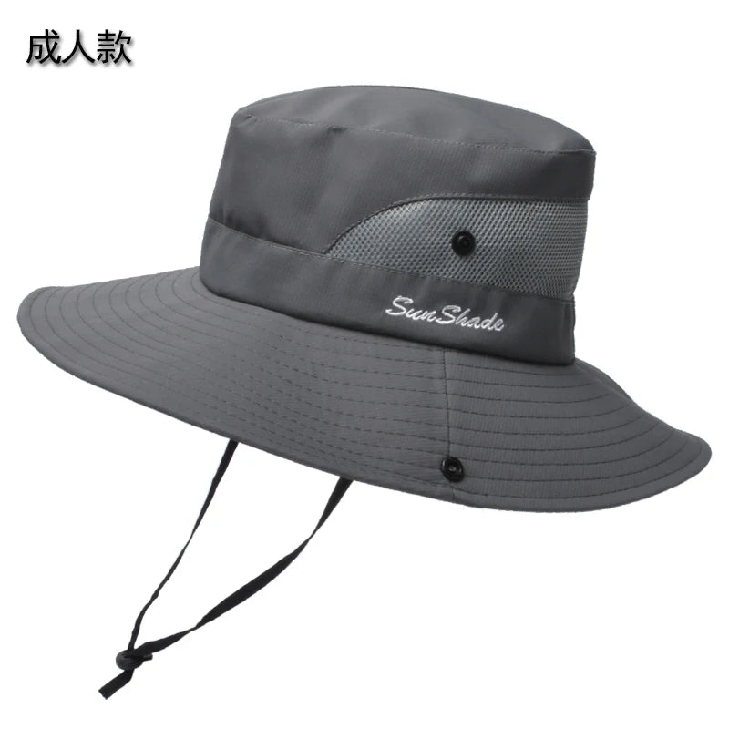 Women Ponytail Fisherman Hat Waterproof