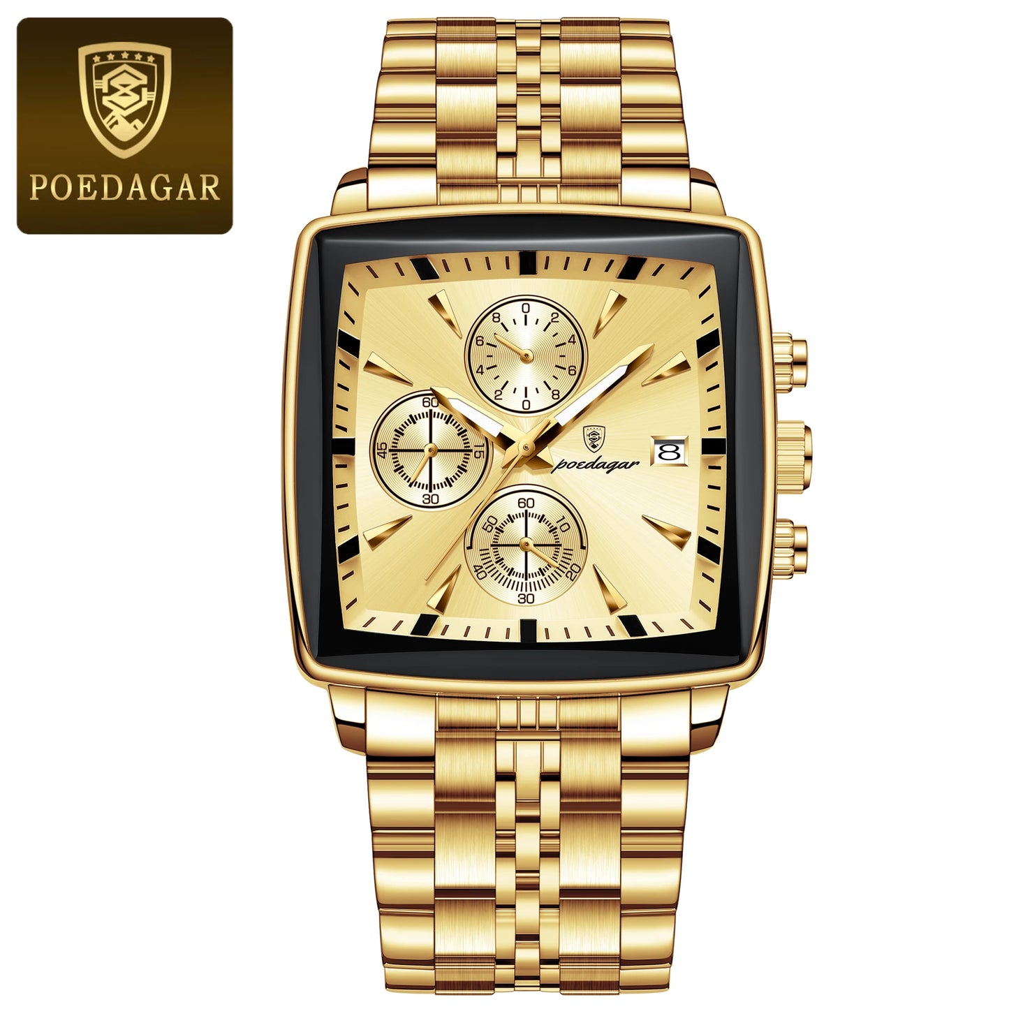 POEDAGAR Luxury Square Sport