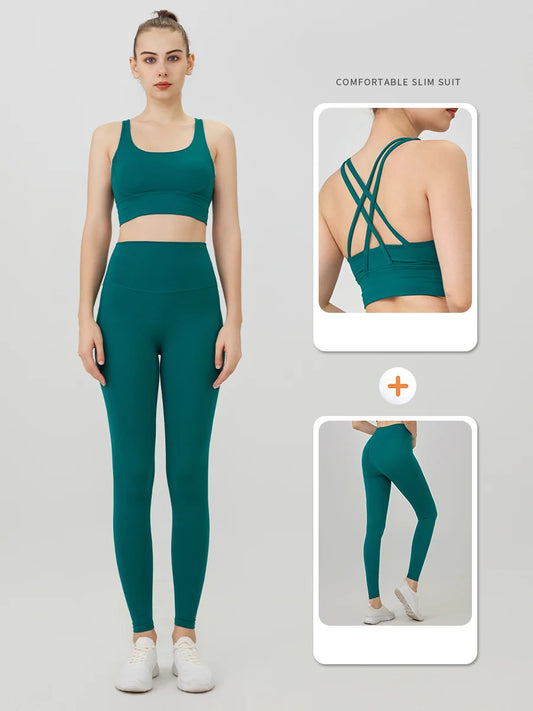 2 Piece Yoga Clothes Women's