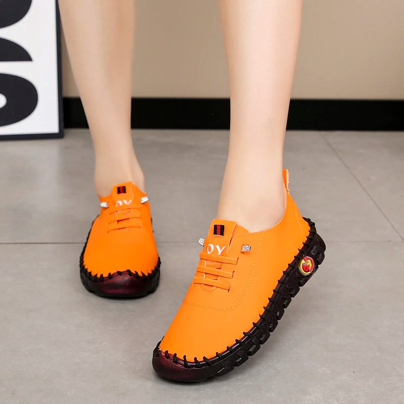 Sneakers Women Shoes Loafers Lace