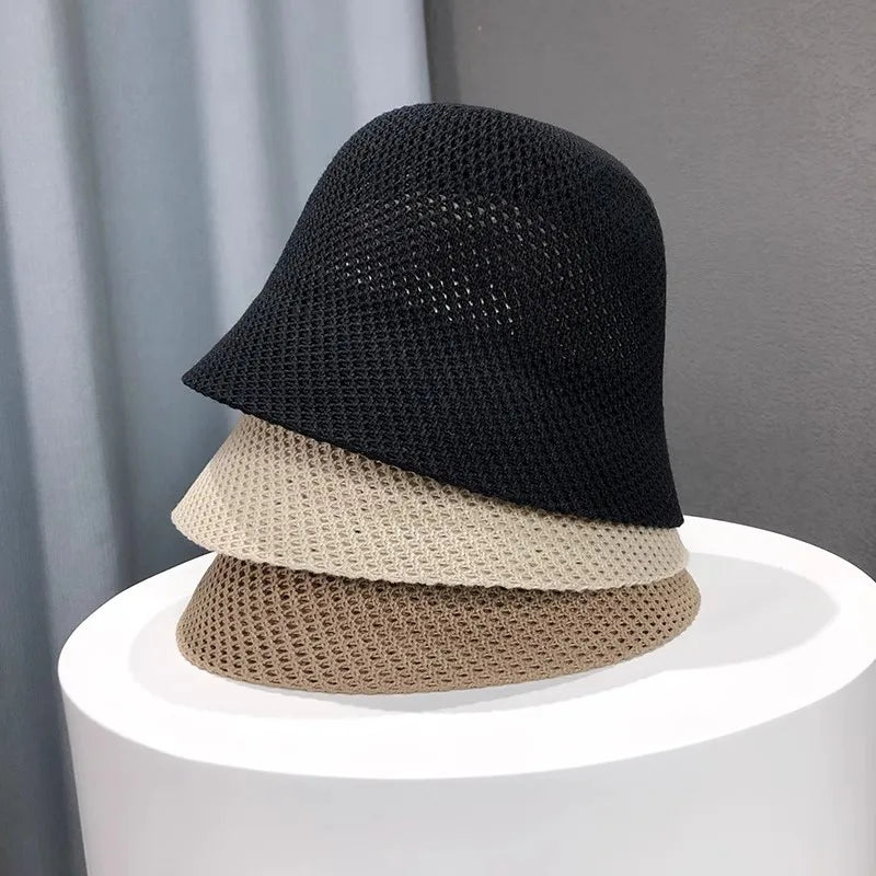 Women Bucket Hat Summer Hollow