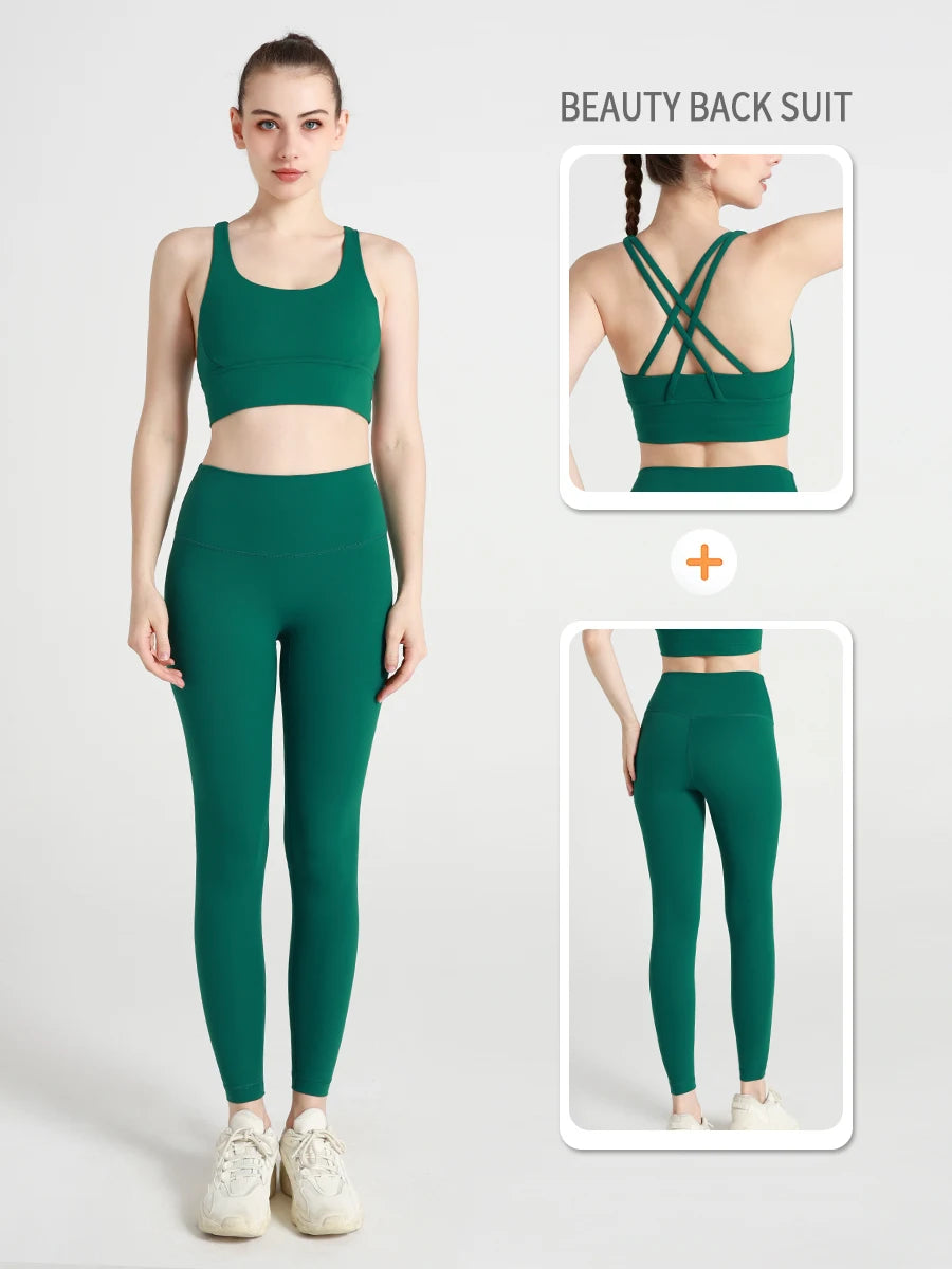 2 Piece Yoga Clothes Women's