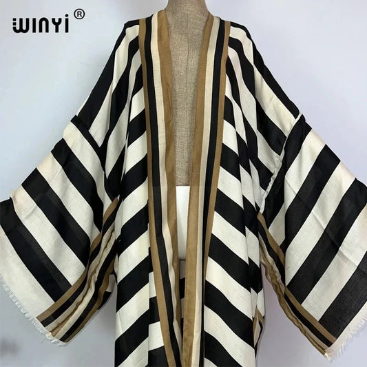 WINYI kimono Africa summer boho