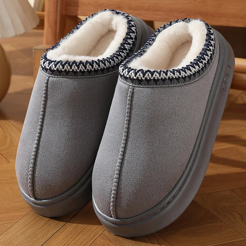 New Fluffy Slippers Women House