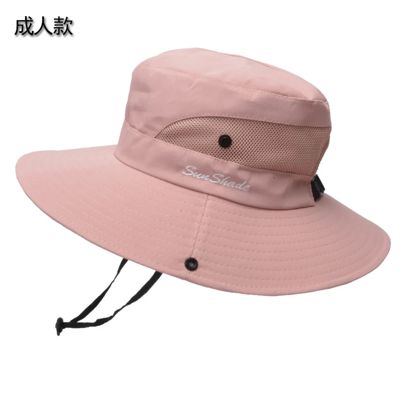 Women Ponytail Fisherman Hat Waterproof