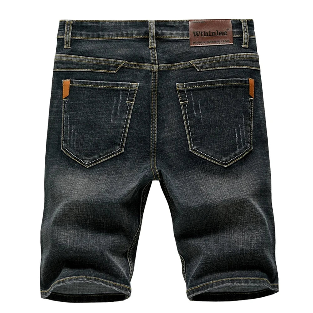 Summer Classic Shorts Jeans Men