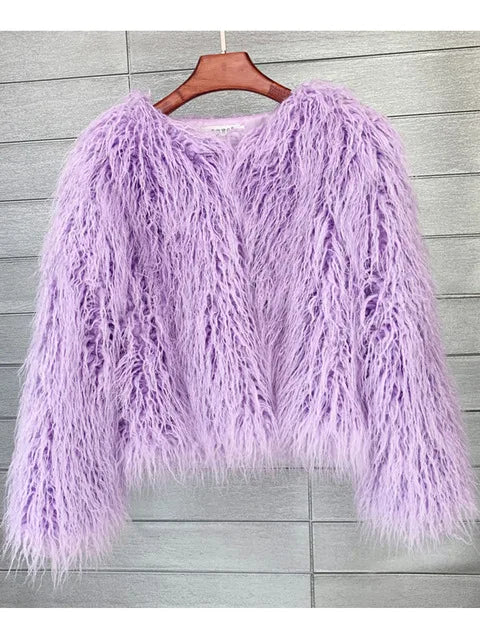 Fur Coats Women Autumn Winter