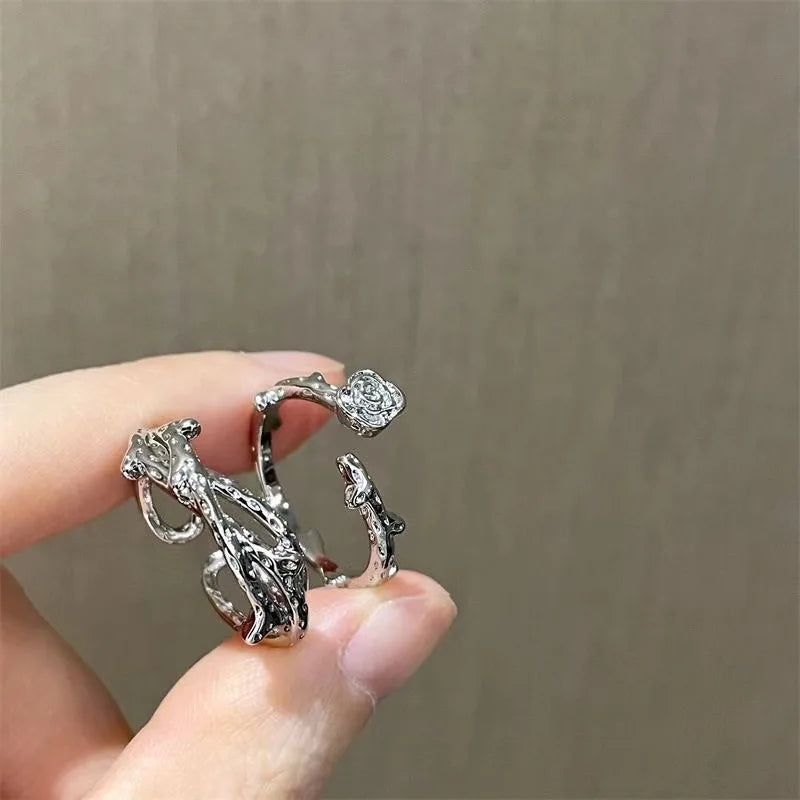 New Sliver Color Cubic Zirconia Snake