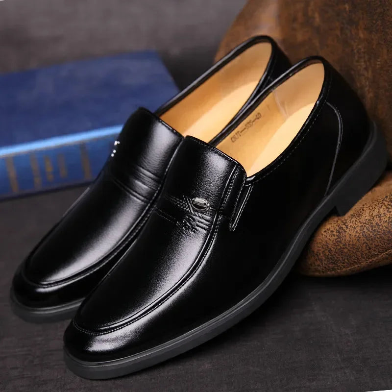 Leather Men Formal Shoes Luxury