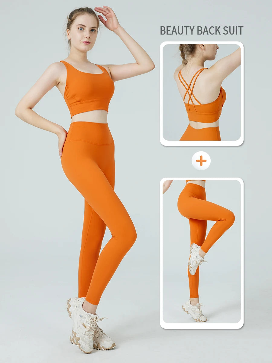 2 Piece Yoga Clothes Women's