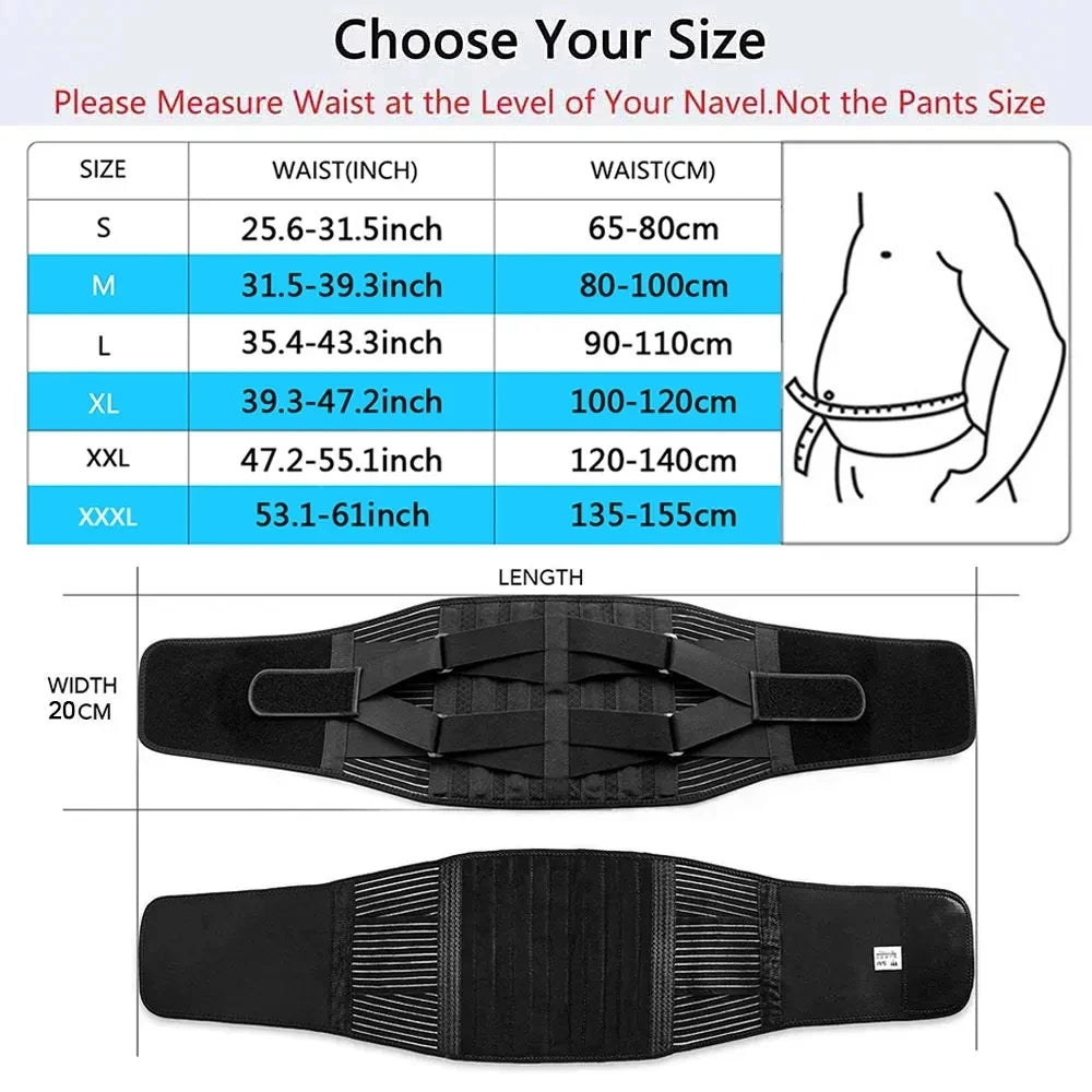 Lumbar Back Belt Waist