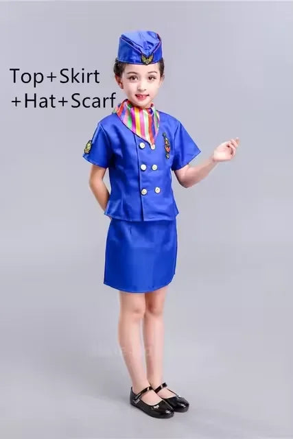 Halloween Pilot Cosplay Costumes For