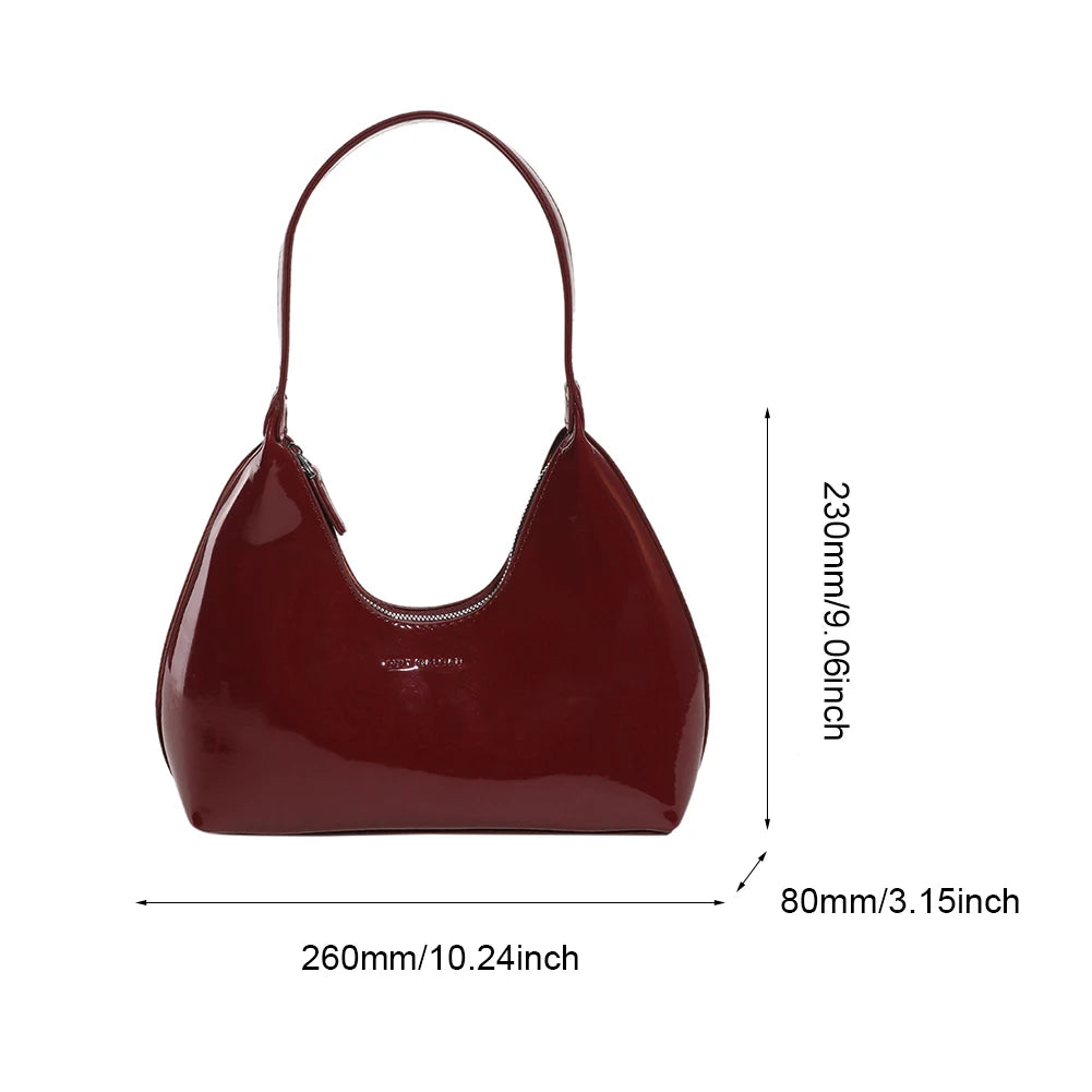 Women's Bag Patent Leather Tote