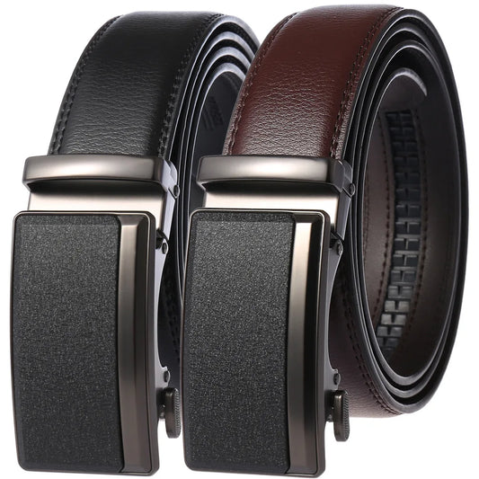 Men's Leather Belts Fashion