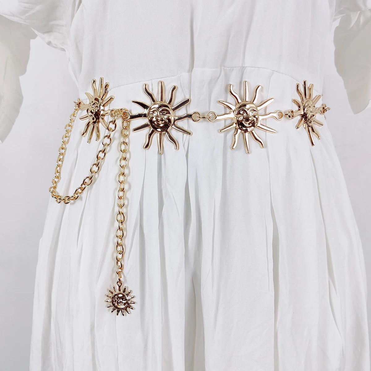 Tassel Waist Gold Chain